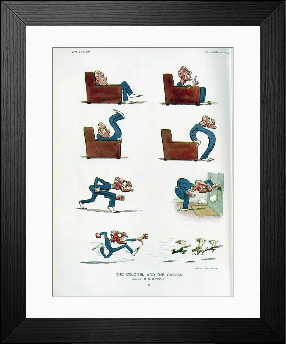 Framed Print : The Colonel and the Carols Framed Print : The Colonel and the Carols