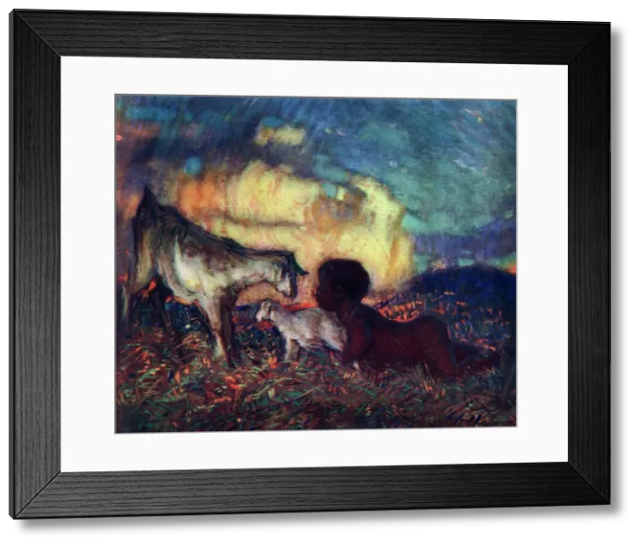 Framed Print : Pastel by Alfred Palmer, RBA Framed Print : Pastel by Alfred Palmer, RBA