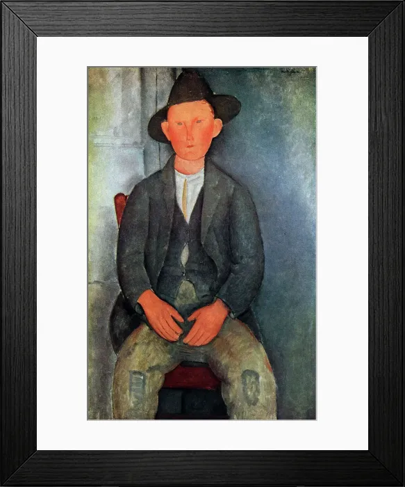 Framed Print : Little Peasant Framed Print : Little Peasant