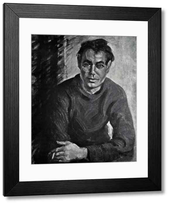 Framed Print : Portrait of Albert Buhrer Framed Print : Portrait of Albert Buhrer