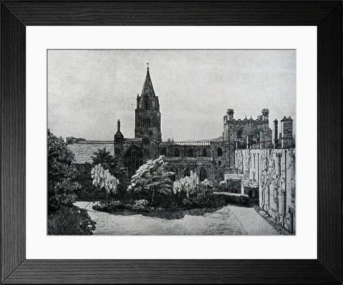 Framed Print : Christchurch Cathedral, Oxford Framed Print : Christchurch Cathedral, Oxford