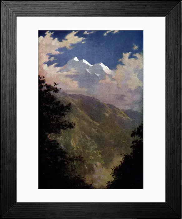 Framed Print : Trisul, Kumaon Himalayas