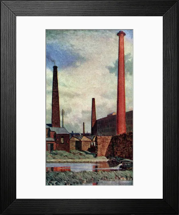 Framed Print : St George's Road, Blackburn Framed Print : St George's Road, Blackburn