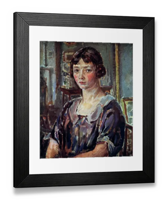 Framed Print : Portrait of an unknown woman Framed Print : Portrait of an unknown woman