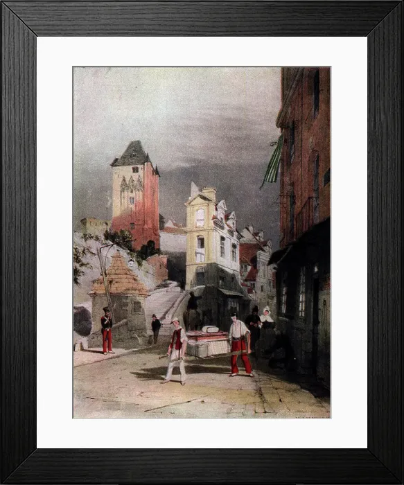Framed Print : Picturesque Architecture Framed Print : Picturesque Architecture