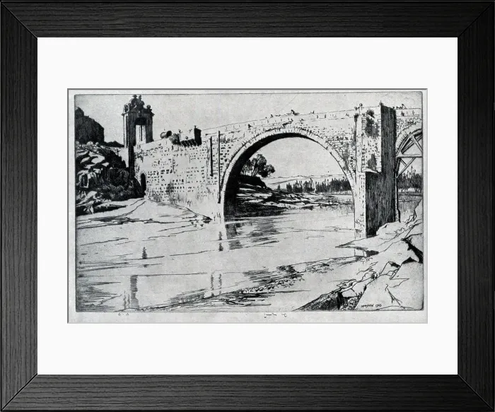 Framed Print : The Alcantara Bridge Framed Print : The Alcantara Bridge