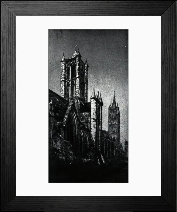 Framed Print : St Nicholas, Ghent Framed Print : St Nicholas, Ghent