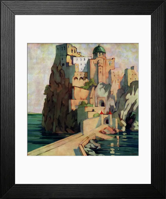 Framed Print : Oil painting Framed Print : Oil painting