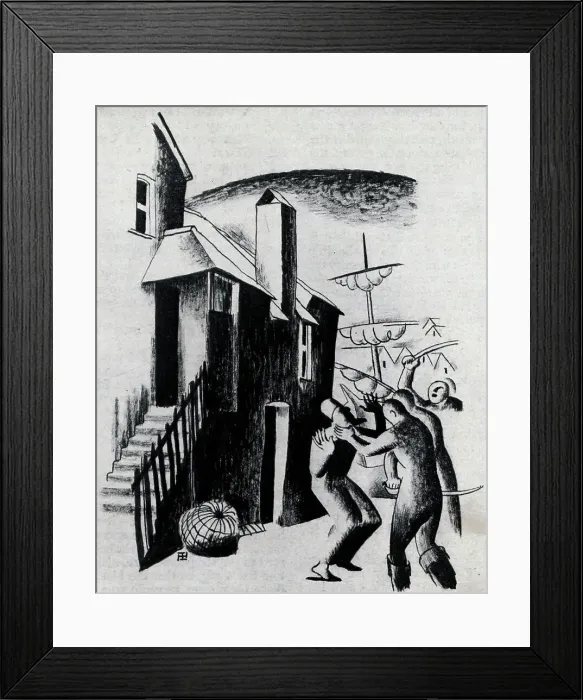 Framed Print : Pirate Raid Framed Print : Pirate Raid