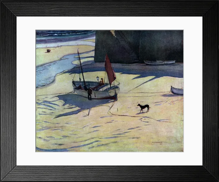Framed Print : The Black Dog Framed Print : The Black Dog
