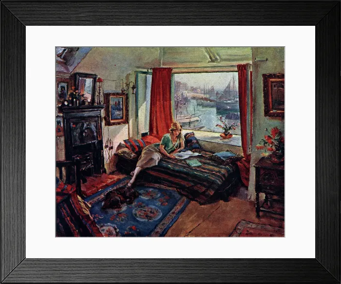 Framed Print : A Cosy Room Framed Print : A Cosy Room