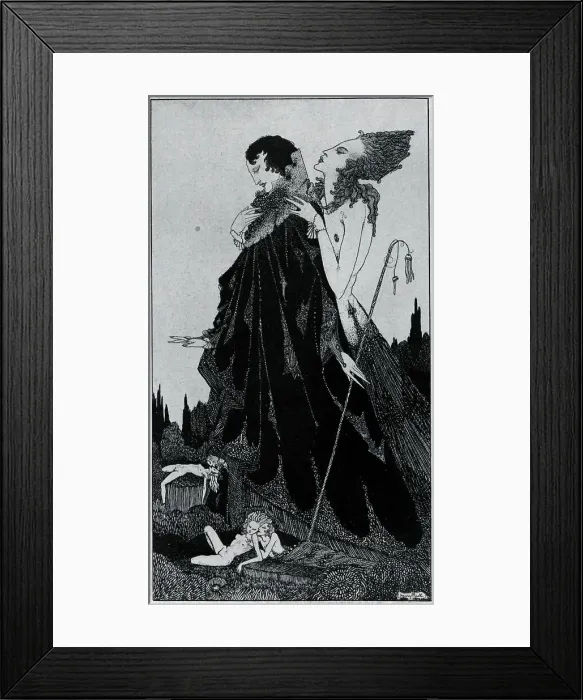 Framed Print : Felise. An artwork for the poem Felise from the Selected Poems of Algernon Framed Print : Felise. An artwork for the poem Felise from the Selected Poems of Algernon