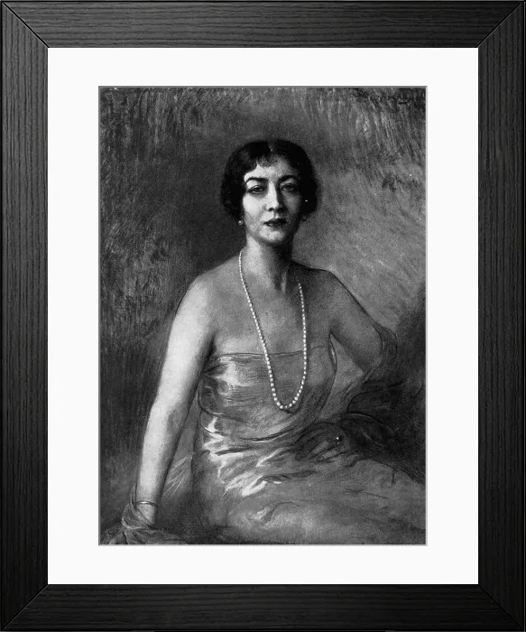 Framed Print : Mrs Slaboszewitch Framed Print : Mrs Slaboszewitch