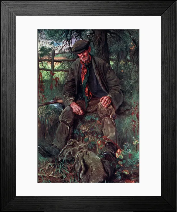 Framed Print : A Country Man Framed Print : A Country Man