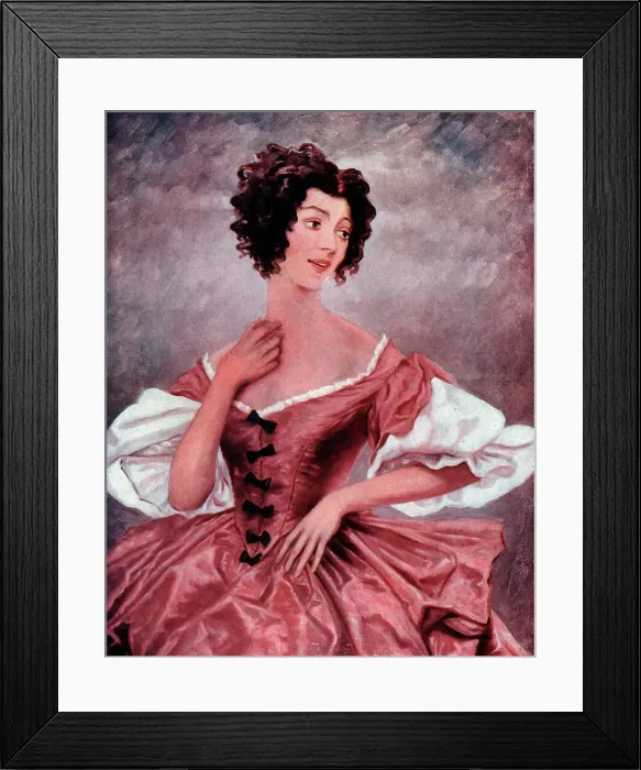 Framed Print : Miss Isabel Jeans Framed Print : Miss Isabel Jeans