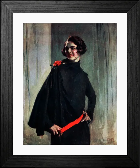 Framed Print : Portrait of a Woman Framed Print : Portrait of a Woman