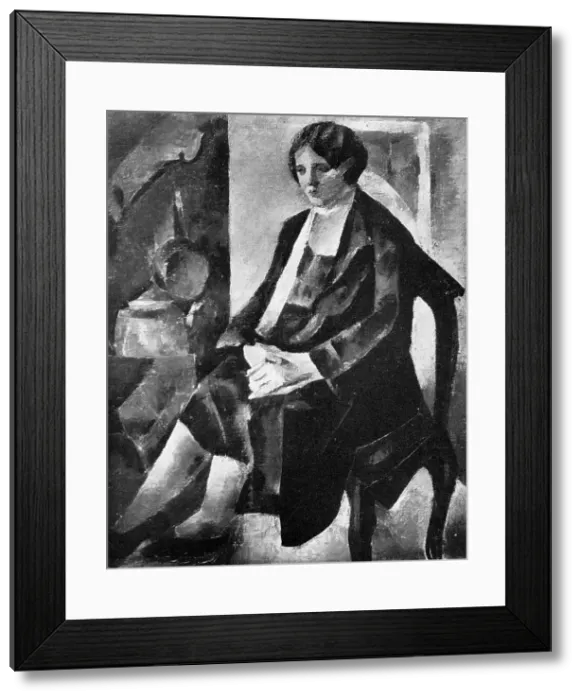 Framed Print : Seated Woman Framed Print : Seated Woman