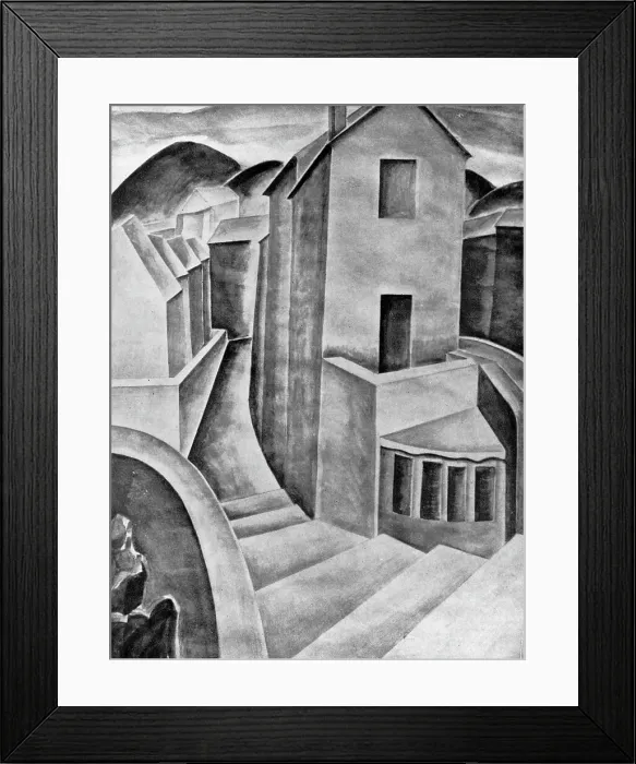 Framed Print : Town Artwork Framed Print : Town Artwork