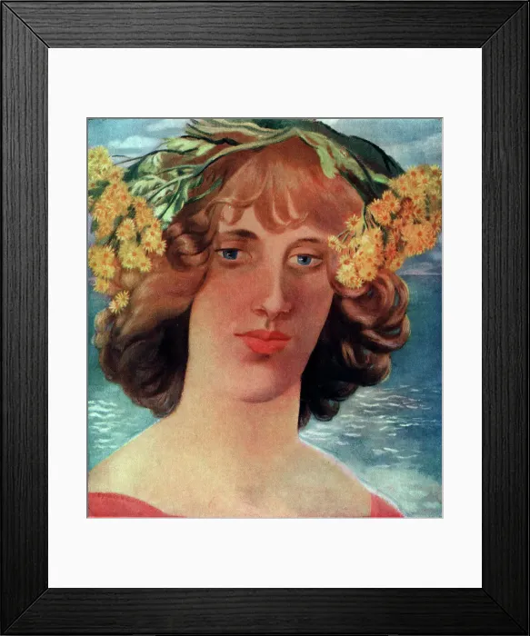 Framed Print : Portrait of a Woman Framed Print : Portrait of a Woman