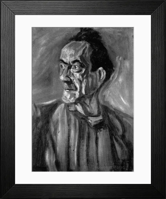 Framed Print : Study of a Man Framed Print : Study of a Man
