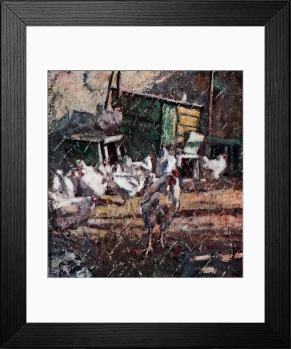 Framed Print : Study for Interned Framed Print : Study for Interned