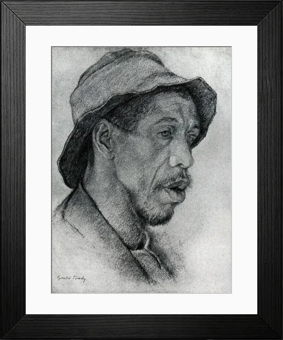 Framed Print : Portrait of a man Framed Print : Portrait of a man
