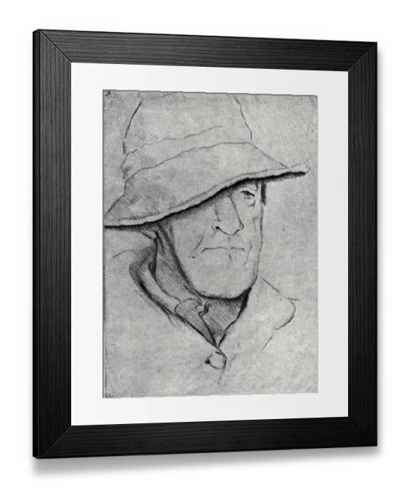Framed Print : Portrait of a man Framed Print : Portrait of a man