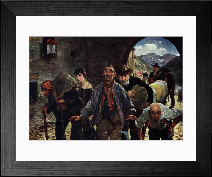 Framed Print : The Beggars are Coming to Town Framed Print : The Beggars are Coming to Town