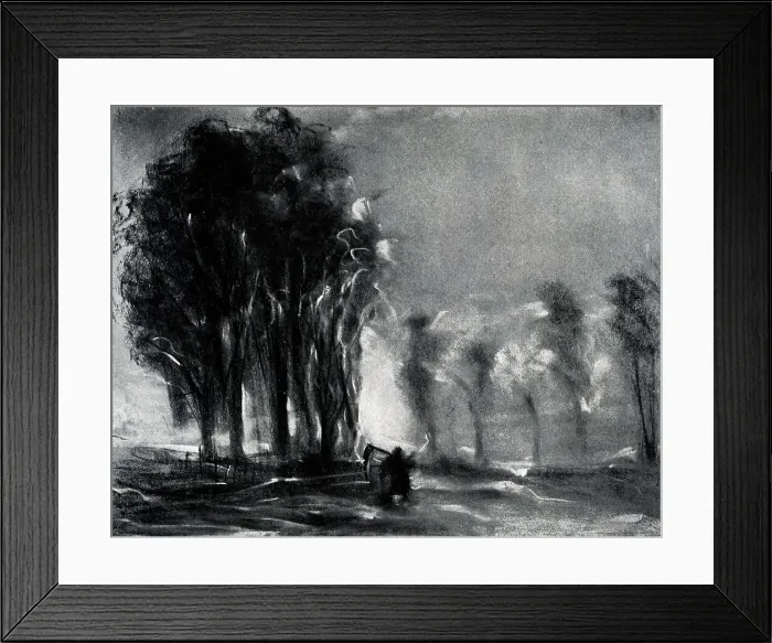 Framed Print : A Winter's Evening Framed Print : A Winter's Evening