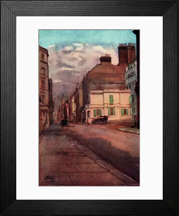 Framed Print : Town Roads Framed Print : Town Roads