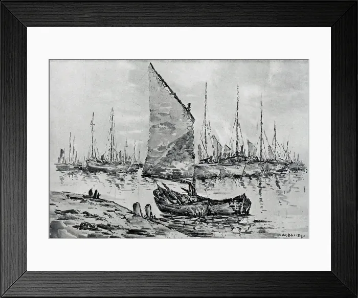 Framed Print : The Red Sail, Venice Framed Print : The Red Sail, Venice