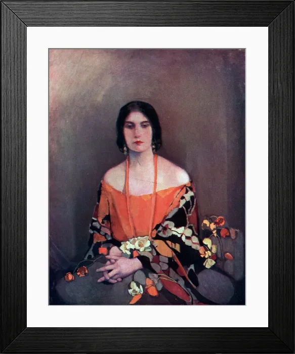 Framed Print : Seraphina Exotic Framed Print : Seraphina Exotic