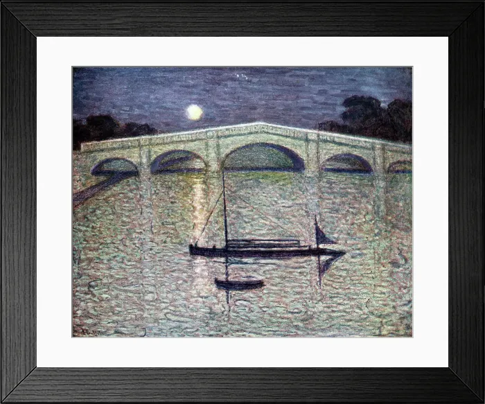 Framed Print : Richmond Bridge, Surrey Framed Print : Richmond Bridge, Surrey