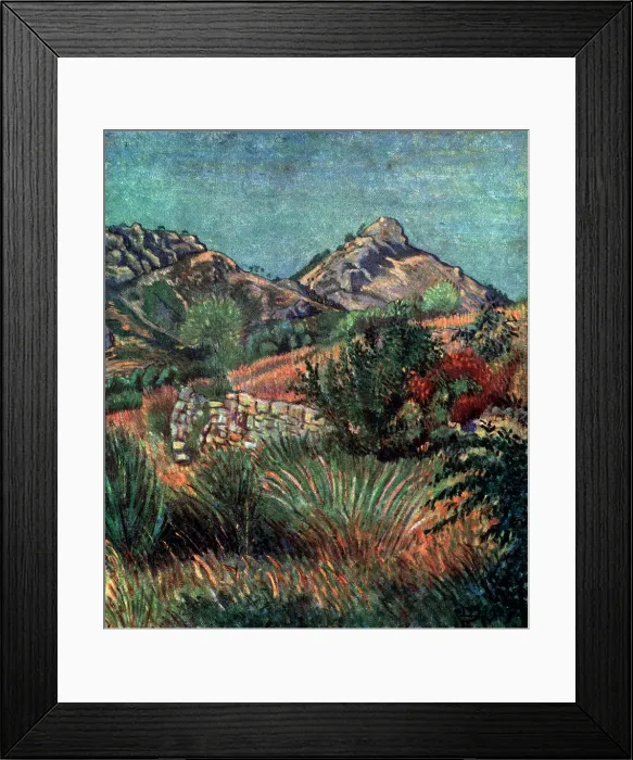 Framed Print : Mont Touris-Toulon Framed Print : Mont Touris-Toulon