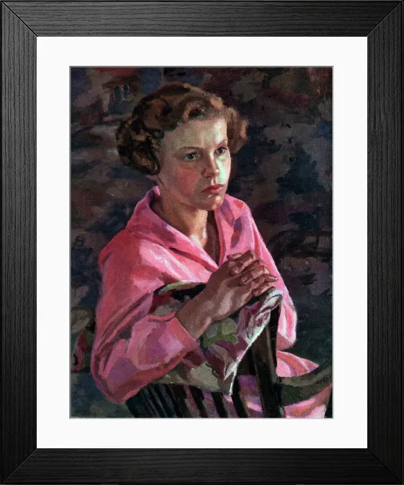 Framed Print : Portrait of a Lady Framed Print : Portrait of a Lady