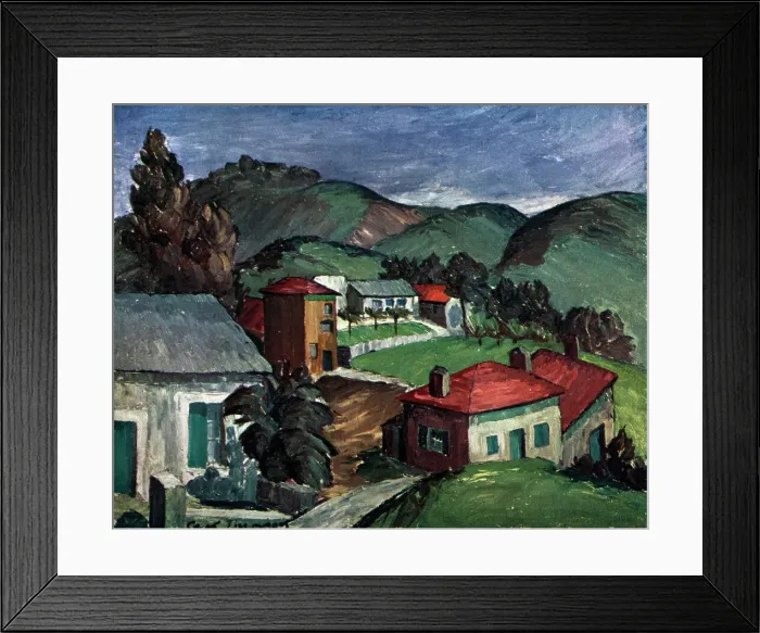 Framed Print : La Croix de Cavalaire Framed Print : La Croix de Cavalaire