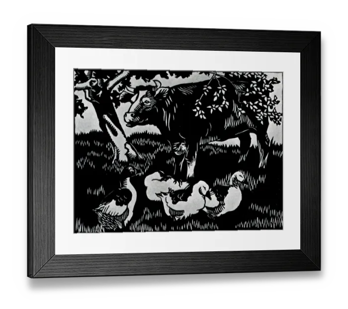 Framed Print : Farm Animals Framed Print : Farm Animals