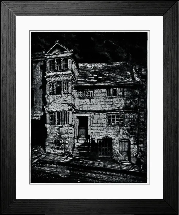 Framed Print : The House of Mystery Framed Print : The House of Mystery