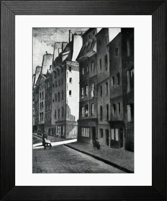 Framed Print : Quartier Latin