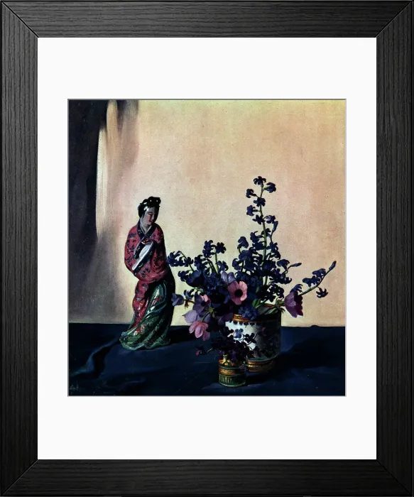 Framed Print : The Garden of Si-Sci Framed Print : The Garden of Si-Sci