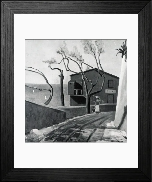 Framed Print : LOsteria dis Ilario