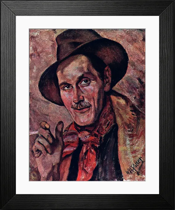 Framed Print : Portrait of a man Framed Print : Portrait of a man
