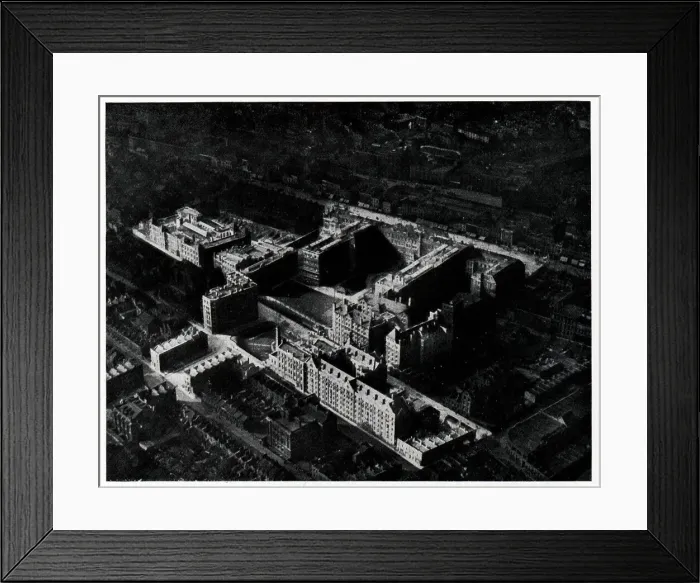 Framed Print : London Hospital Advertisement Framed Print : London Hospital Advertisement