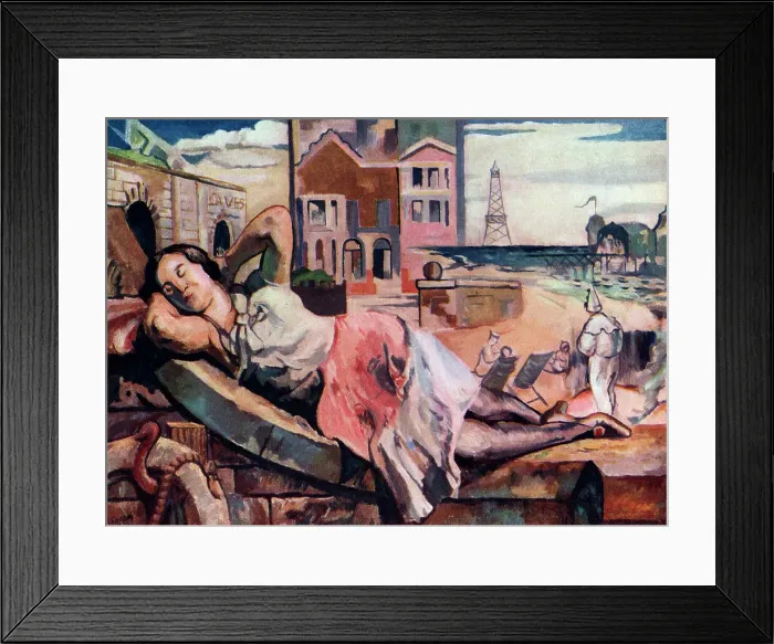 Framed Print : A Blackpool Siesta Framed Print : A Blackpool Siesta
