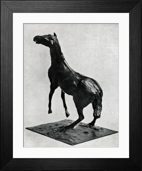 Framed Print : Degas Sculpture of a Horse Framed Print : Degas Sculpture of a Horse