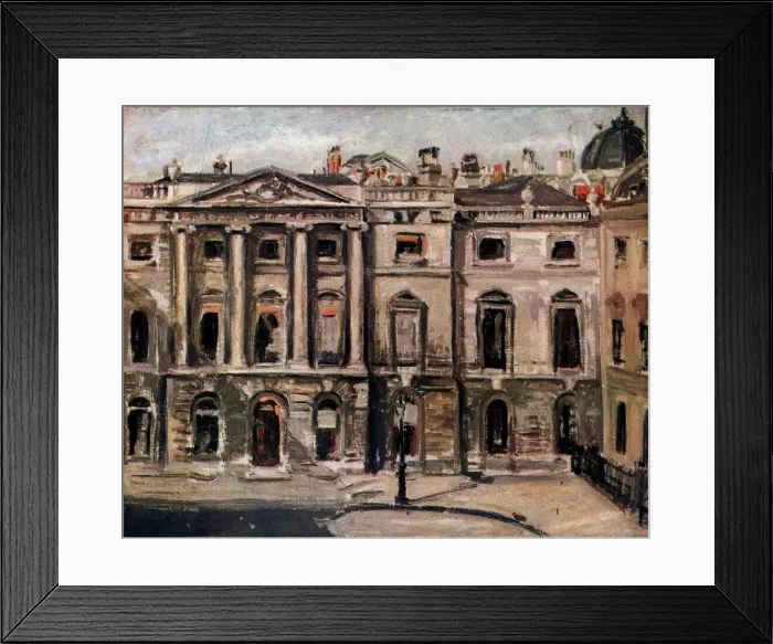 Framed Print : A London House Framed Print : A London House