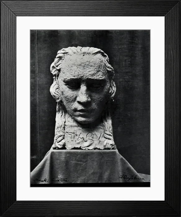 Framed Print : Terra Cotta Mask Framed Print : Terra Cotta Mask