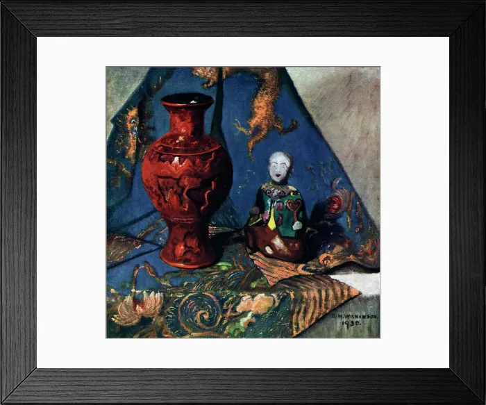 Framed Print : Red Lacquer Framed Print : Red Lacquer