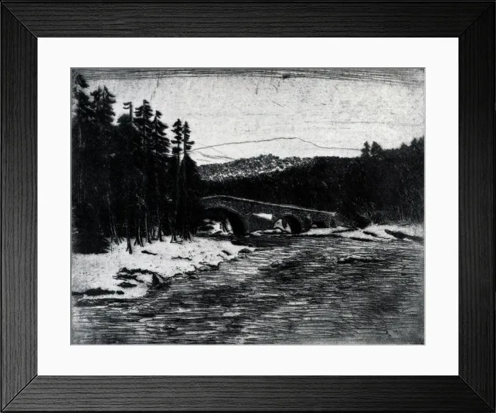 Framed Print : Invercauld Bridge, Braemar Framed Print : Invercauld Bridge, Braemar