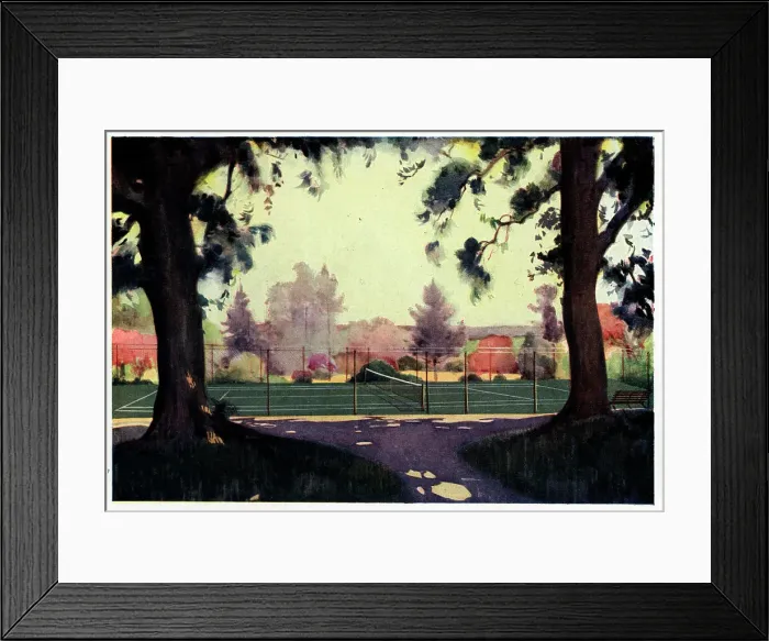 Framed Print : Grassphalte Advertisement Framed Print : Grassphalte Advertisement